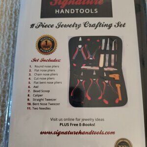 Signature Handtools 11 Pieces Jewelry Crafting Kit